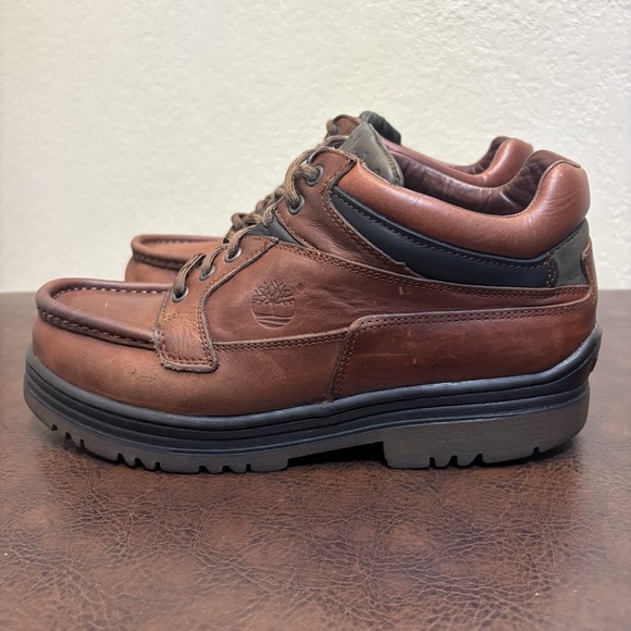 Vintage 2003 Timberland Heritage Moc Toe Mid GORE-TEX Boots Men\'s 7 W 37042 GTX main image 13